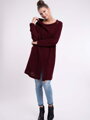 Damen Cardigan DIMA - bordo