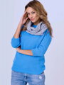 Damen Pullover HONEY - blau
