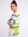 Damen Strickjacke ROSSIE beige+grün