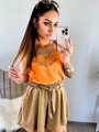 Damen-Top in wunderschönem Orange