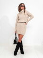 Damen Mini Kleid SUK-DZ08-22 creme