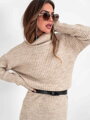 Damen Mini Kleid SUK-DZ08-22 creme