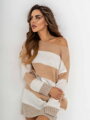 Tunika SW189-23 w kolorze camel