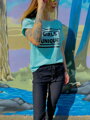 Damen T-Shirt MFY GIRLS UNIQUE blau