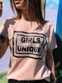 Damen T-Shirt MFY GIRLS UNIQUE rosa