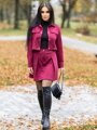 Burgundy dámske VSB LISA sako