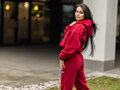 Burgunderrotes Sweatshirt VSB RUBY