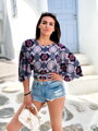 Elegantes Damen Top VSB LESIA zum Binden