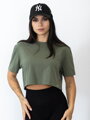 Damen Oversize Croptop VSB LILLY Olive
