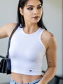 Damen VSB LOLLY Croptop in Weiß 