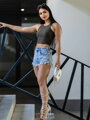 Damen Croptop VSB LOLLY olivgrün