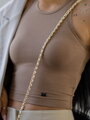 Croptop VSB LOLLY braun