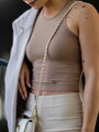 Croptop VSB LOLLY braun