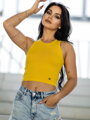 Sommer Crop-Top VSB LOLLY gelb