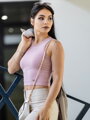 Damen Croptop VSB LOLLY puderrosa