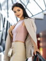 Damen Croptop VSB LOLLY puderrosa