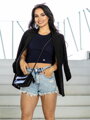 Crop-Top VSB LOLLY schwarz