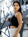 Damski croptop VSB SIDESKIN czarny
