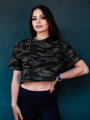 Croptop für Damen VSB LILLY ARMY 