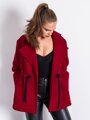 Dámsky kabát VSB ESTER v burgundy farbe