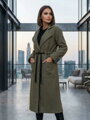 Damen Bequemer Mantel VSB KLOE grün