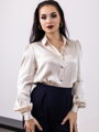Damenbluse aus Satin VSB ELEGANT