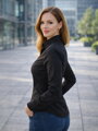Schwarzes Damenhemd Slim-Fit VS-DK1727
