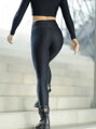 Schwarze Leggings VSB CLASSIC NEWSKIN 