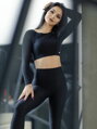 Schwarze Leggings VSB CLASSIC NEWSKIN 