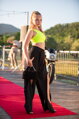 Damen Sommerhose VSB PALAZZO in Schwarz