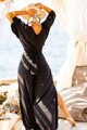 Damen Sommerhose VSB PALAZZO in Schwarz