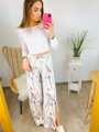Damen Sommer-Blumenhose  VSB PALAZZO