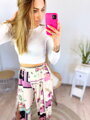 Damen Sommerhose VSB PALAZZO Muster