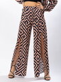 Damen Sommerhose VSB PALAZZO Muster