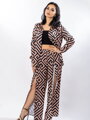 Damen Sommerhose VSB PALAZZO Muster
