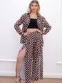 Damen Sommerhose VSB PALAZZO Muster