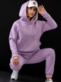 Dámska zateplená mikina VSB lila 