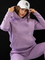 Dámska zateplená mikina VSB lila 