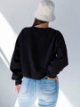 Bequemes Sweatshirt für Damen VSB JELLY schwarz
