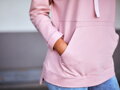 Damen Sweatshirt mit Kapuze VSB-Viki puder-rosa