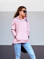 Damen Sweatshirt mit Kapuze VSB-Viki puder-rosa