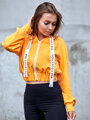 Kurzes Crop-Top Sweatshirt VSB LEA mango