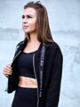 Kurzes Crop-Top Sweatshirt VSB LEA schwarz