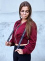 Kurzes Crop-Top Sweatshirt VSB LEA mango