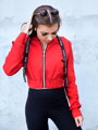 Kurzes Crop-Top Sweatshirt VSB LEA mango