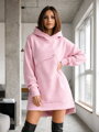 Langes Damen-Sweatshirt VSB WELLA rosa
