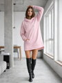 Langes Damen-Sweatshirt VSB WELLA rosa