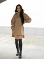 Bequemes Damen-VSB-Sweatshirt WELLA beige
