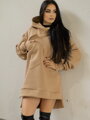 Bequemes Damen-VSB-Sweatshirt WELLA beige