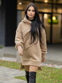 Bequemes Damen-VSB-Sweatshirt WELLA beige